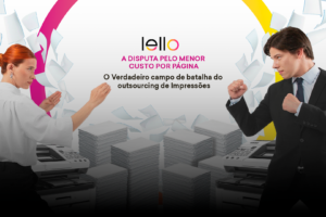 A Disputa pelo menor custo por página: O Verdadeiro campo de batalha do outsourcing de Impressões