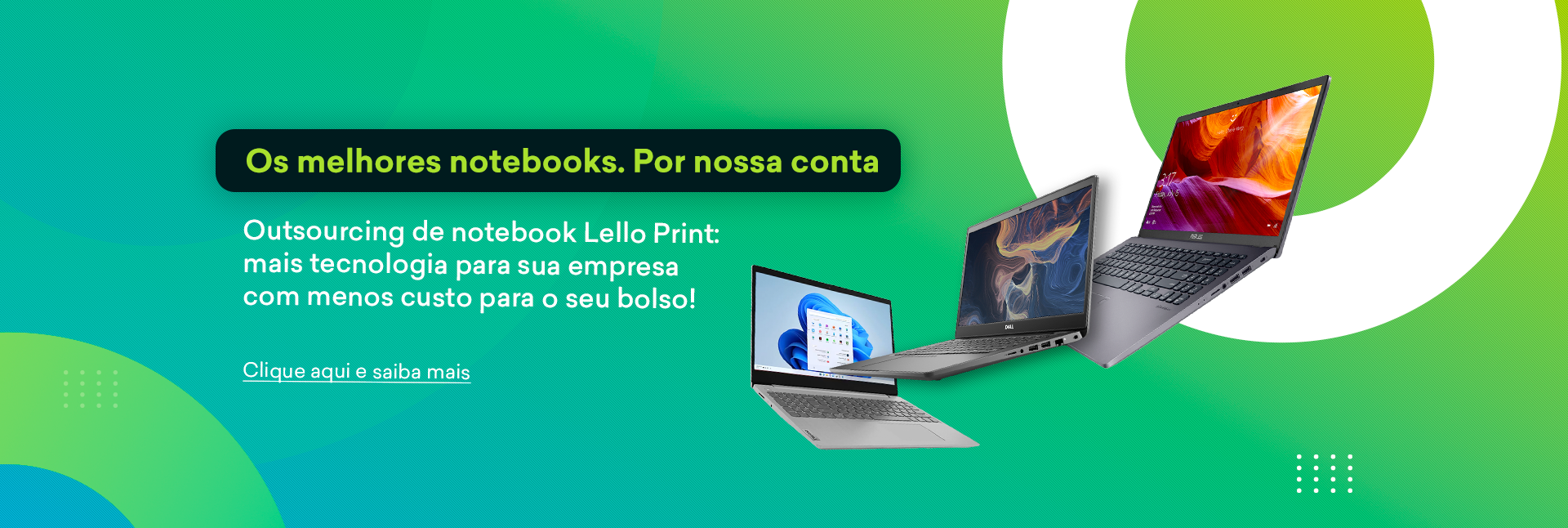 Aluguel de Notebook